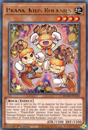 Prank-Kids Rocksies (MGED-EN110) - Rare - Maximum Gold: El Dorado