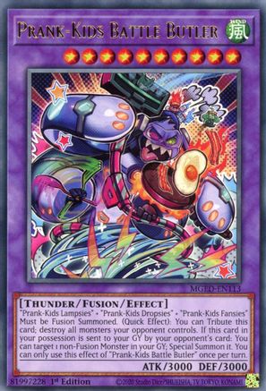 Prank-Kids Battle Butler (MGED-EN113) - Rare - 1st Edition - Maximum Gold: El Dorado