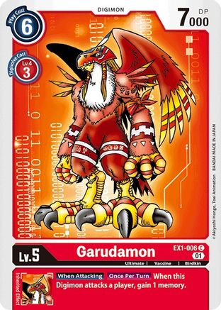 Garudamon (EX1-006)  Common - Classic Collection
