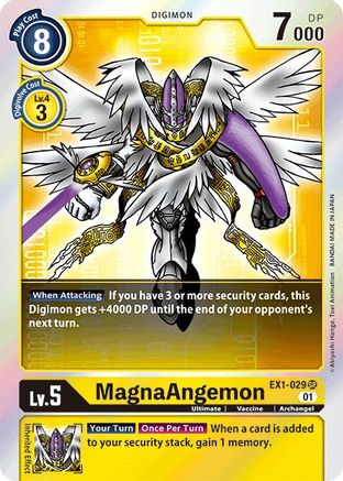MagnaAngemon (EX1-029) Foil Super Rare - Classic Collection