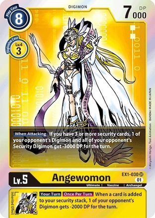 Angewomon (EX1-030) Foil Super Rare - Classic Collection