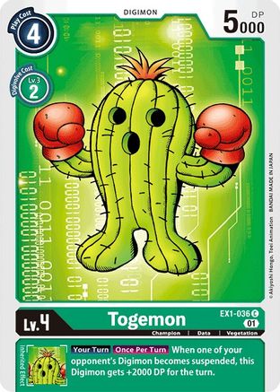 Togemon (EX1-036)  Common - Classic Collection