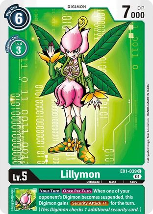 Lillymon (EX1-039)  Uncommon - Classic Collection