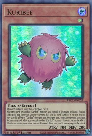 Kuribee (BROL-EN002) - Ultra Rare - 1st Edition - Brothers of Legend