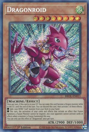 Dragonroid (BROL-EN011) - Secret Rare - Brothers of Legend