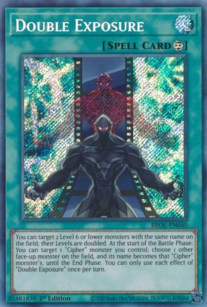 Double Exposure (BROL-EN040) - Secret Rare - Brothers of Legend