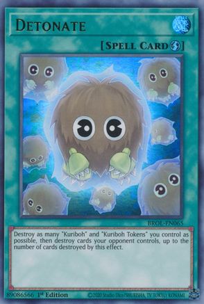 Detonate (BROL-EN065) - Ultra Rare - 1st Edition - Brothers of Legend