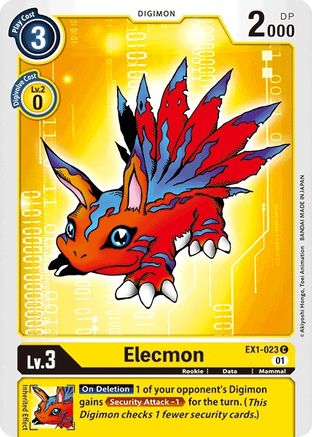 Elecmon (EX1-023)  Common - Classic Collection