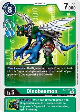 Dinobeemon (EX1-041)  Uncommon - Classic Collection