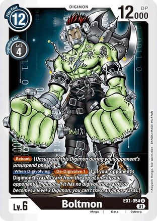 Boltmon (EX1-054)  Uncommon - Classic Collection