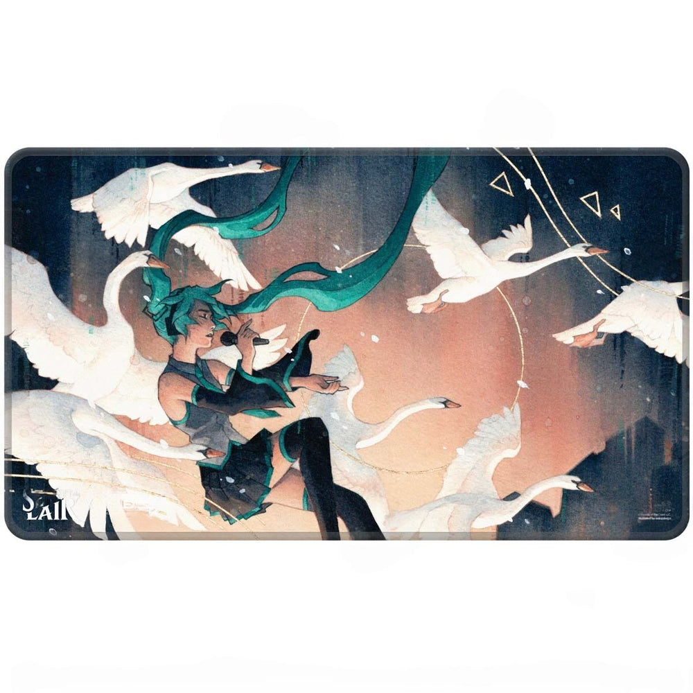 Ultra Pro: Hatsune Miku - Stitched Edge Playmat - Winter - Swan Song