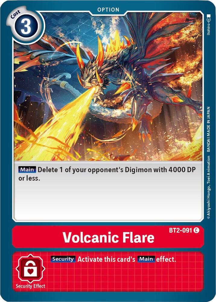Volcanic Flare BT2-091 C (Release Special Booster 1.5) 