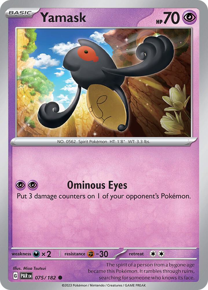 Yamask 075/182 (SV04: Paradox Rift) 