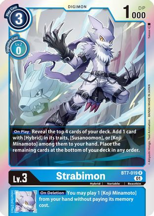 Strabimon (BT7-019) Foil Rare - Next Adventure