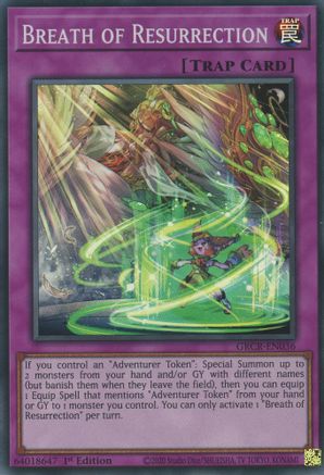 Breath of Resurrection (GRCR-EN036) - Super Rare - The Grand Creators