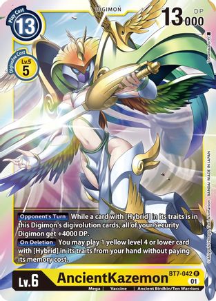 AncientKazemon (BT7-042) Foil Rare - Next Adventure