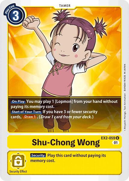 Shu Chong Wong EX2-059 U (Digital Hazard) 