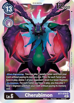 Cherubimon (BT7-079) Foil Super Rare - Next Adventure