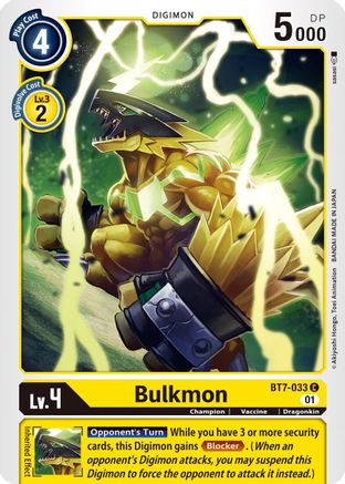 Bulkmon (BT7-033)  Common - Next Adventure