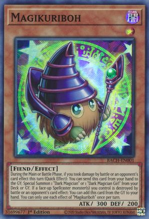 Magikuriboh (BACH-EN001) - Super Rare - 1st Edition - Battle of Chaos