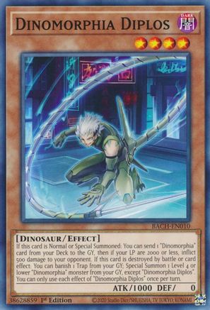 Dinomorphia Diplos (BACH-EN010) - Common - Battle of Chaos