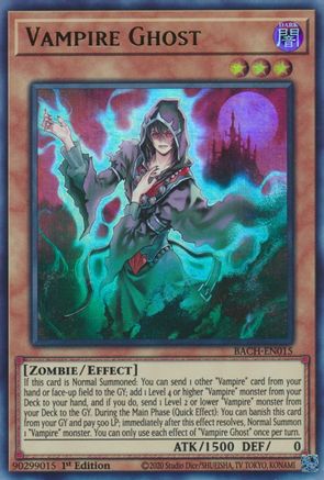 Vampire Ghost (BACH-EN015) - Ultra Rare - Battle of Chaos