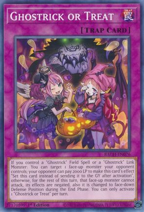 Ghostrick or Treat (BACH-EN076) - Common - Battle of Chaos
