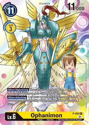 Ophanimon (P-053) Foil Promo - Digimon Promotion Cards
