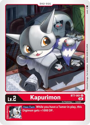 Kapurimon (BT7-001)  Uncommon - Next Adventure