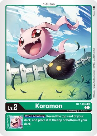 Koromon (BT7-004)  Uncommon - Next Adventure