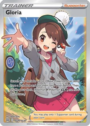 Gloria TG26/30 Holofoil - Ultra Rare - SWSH09: Brilliant Stars Trainer Gallery