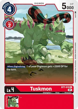 Tuskmon (BT7-010)  Common - Next Adventure