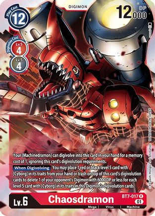 Chaosdramon (BT7-017) Foil Rare - Next Adventure