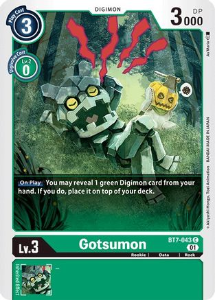 Gotsumon (BT7-043)  Common - Next Adventure