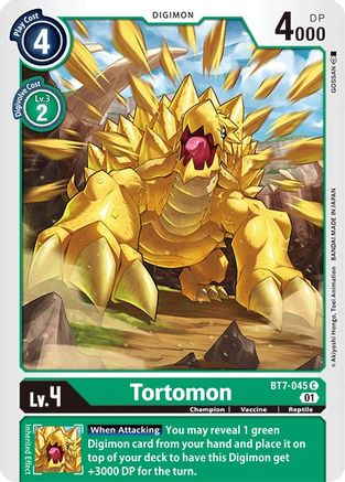 Tortomon (BT7-045)  Common - Next Adventure