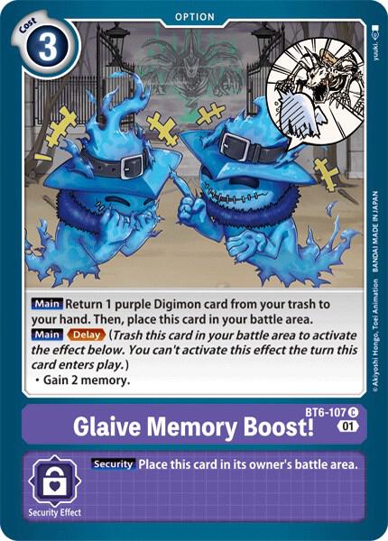 Glaive Memory Boost BT6-107 C (Double Diamond) 