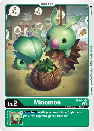 Minomon (ST9-01)  Uncommon - Starter Deck 09: Ultimate Ancient Dragon