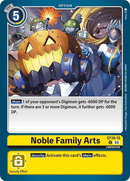 Noble Family Arts ST19-15 U (Starter Deck 19: Fable Waltz) 