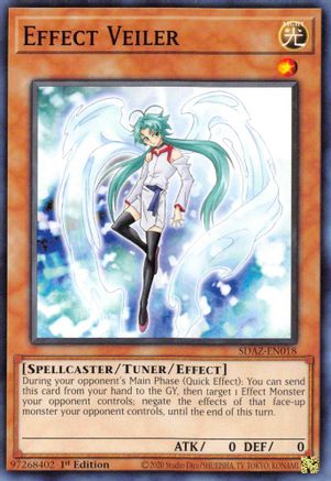 Effect Veiler (SDAZ-EN018) - Common - Structure Deck: Albaz Strike