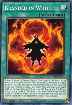 Branded in White (SDAZ-EN022) - Common - Structure Deck: Albaz Strike