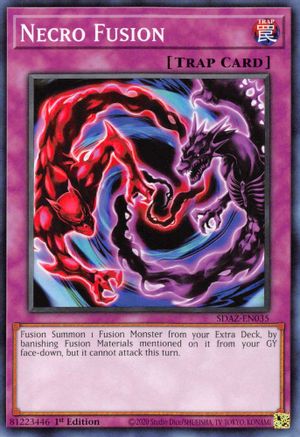 Necro Fusion (SDAZ-EN035) - Common - 1st Edition - Structure Deck: Albaz Strike