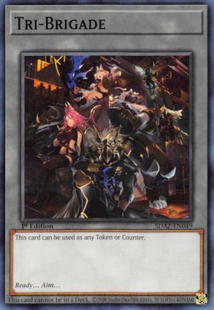 Tri-Brigade (SDAZ-EN049) - Common - Structure Deck: Albaz Strike