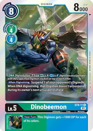 Dinobeemon (ST9-11) Foil Rare - Starter Deck 09: Ultimate Ancient Dragon