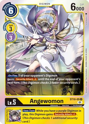 Angewomon (ST10-05) Foil Rare - Starter Deck 10: Parallel World Tactician