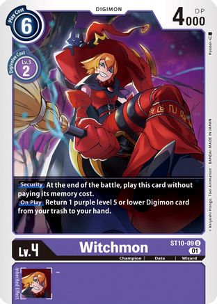 Witchmon (ST10-09)  Uncommon - Starter Deck 10: Parallel World Tactician