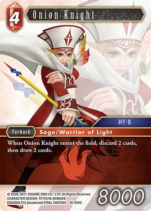 Onion Knight (16-004C) - Common - Emissaries of Light