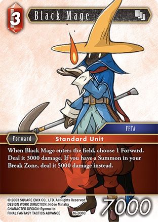Black Mage (16-008C) - Common - Emissaries of Light