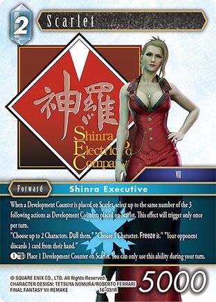Scarlet (16-031R) - Rare - Emissaries of Light
