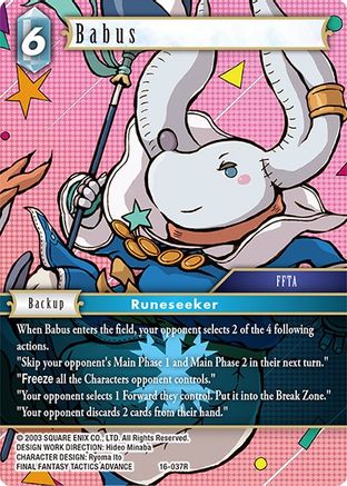 Babus (16-037R) - Rare - Emissaries of Light