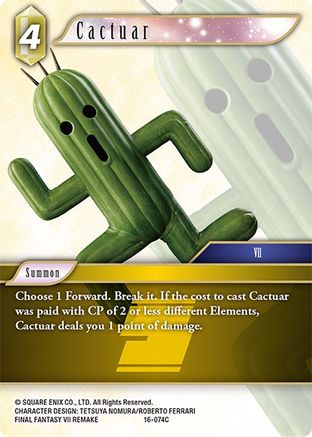 Cactuar (16-074C) - Common - Emissaries of Light